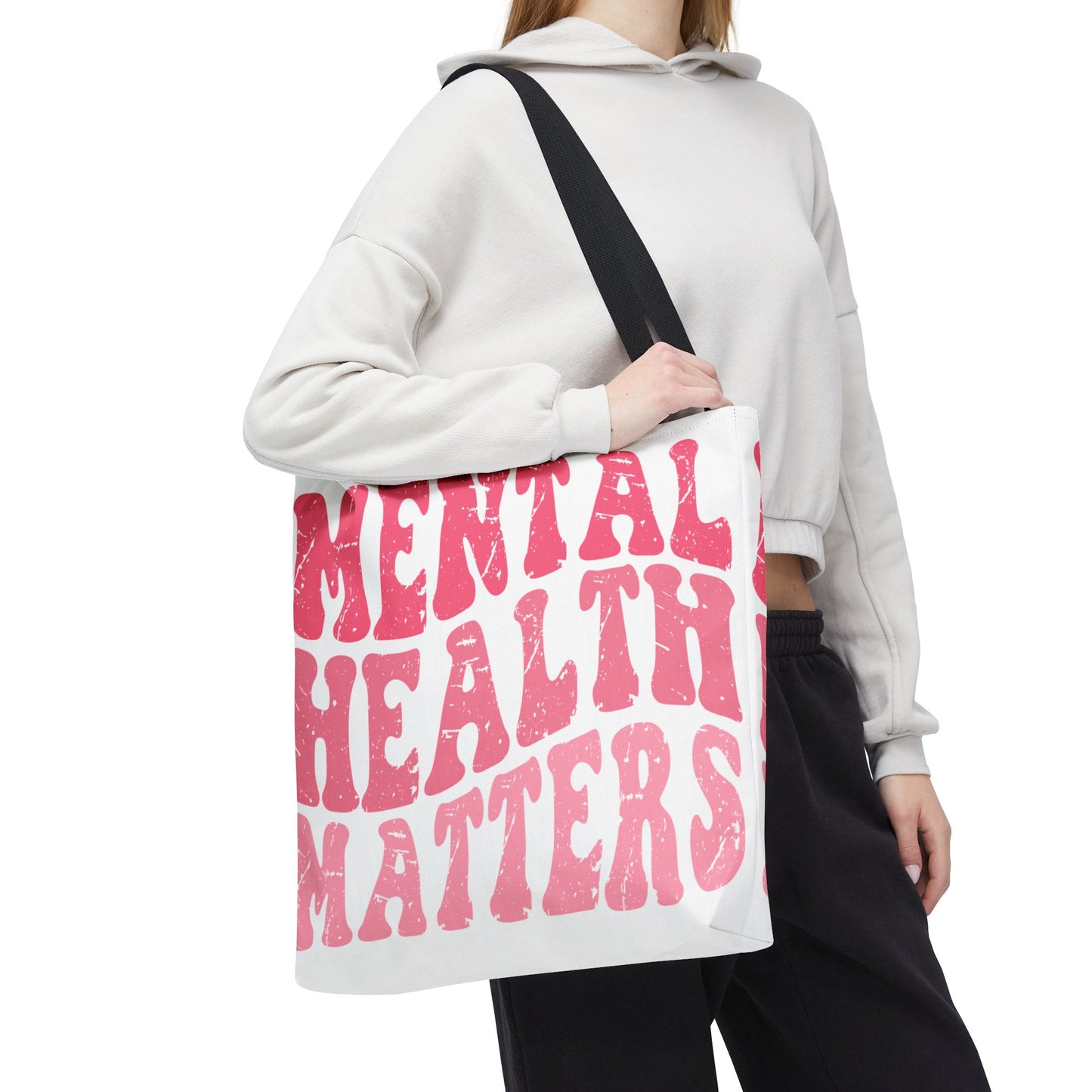 Mental Health Matters (Pink) Tote