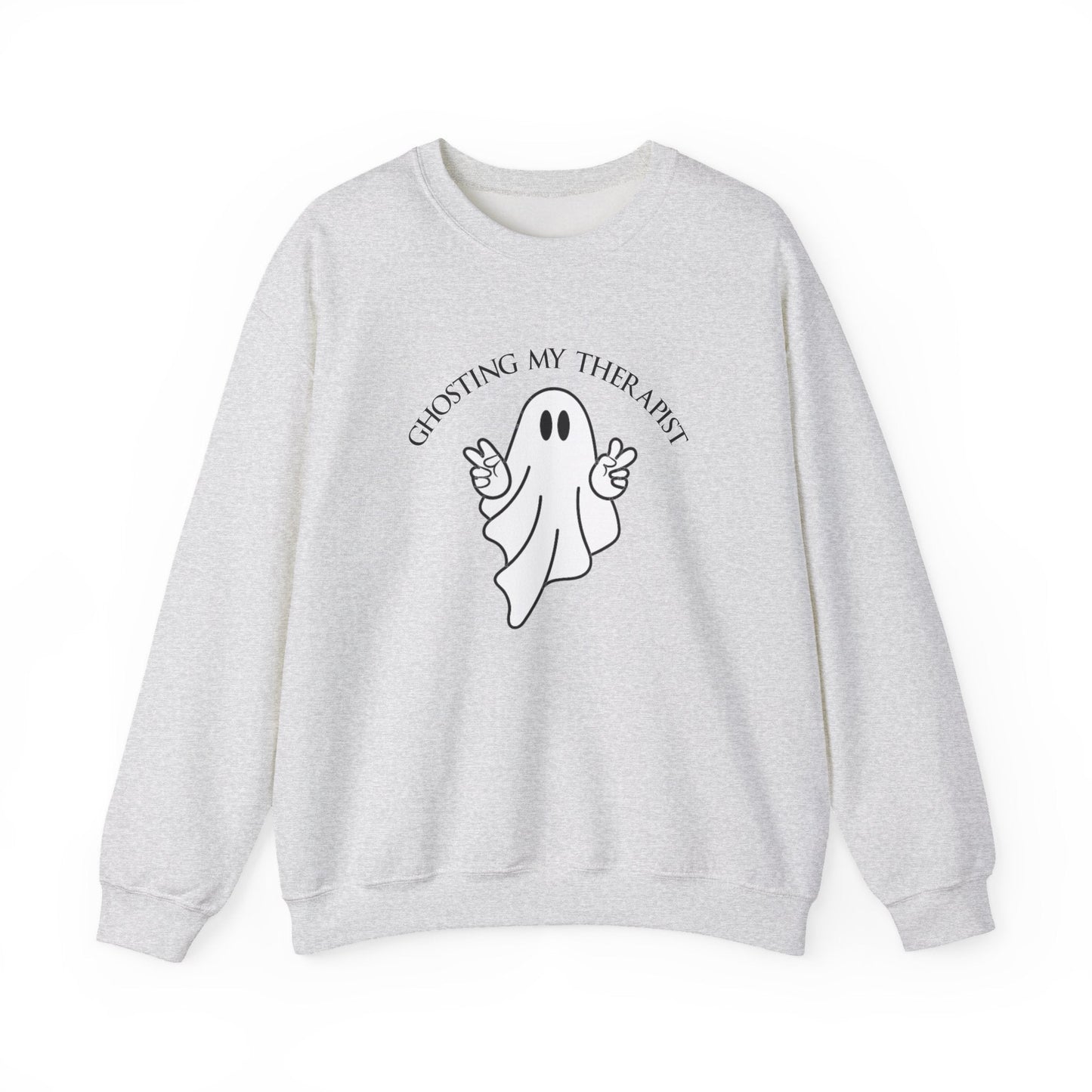 Ghosting My Therapist Crewneck Printify