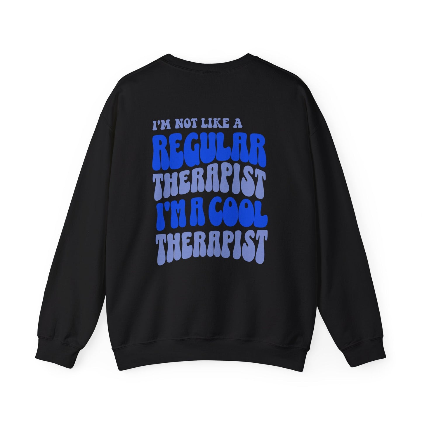 Cool Therapist (Blue) Crewneck Printify
