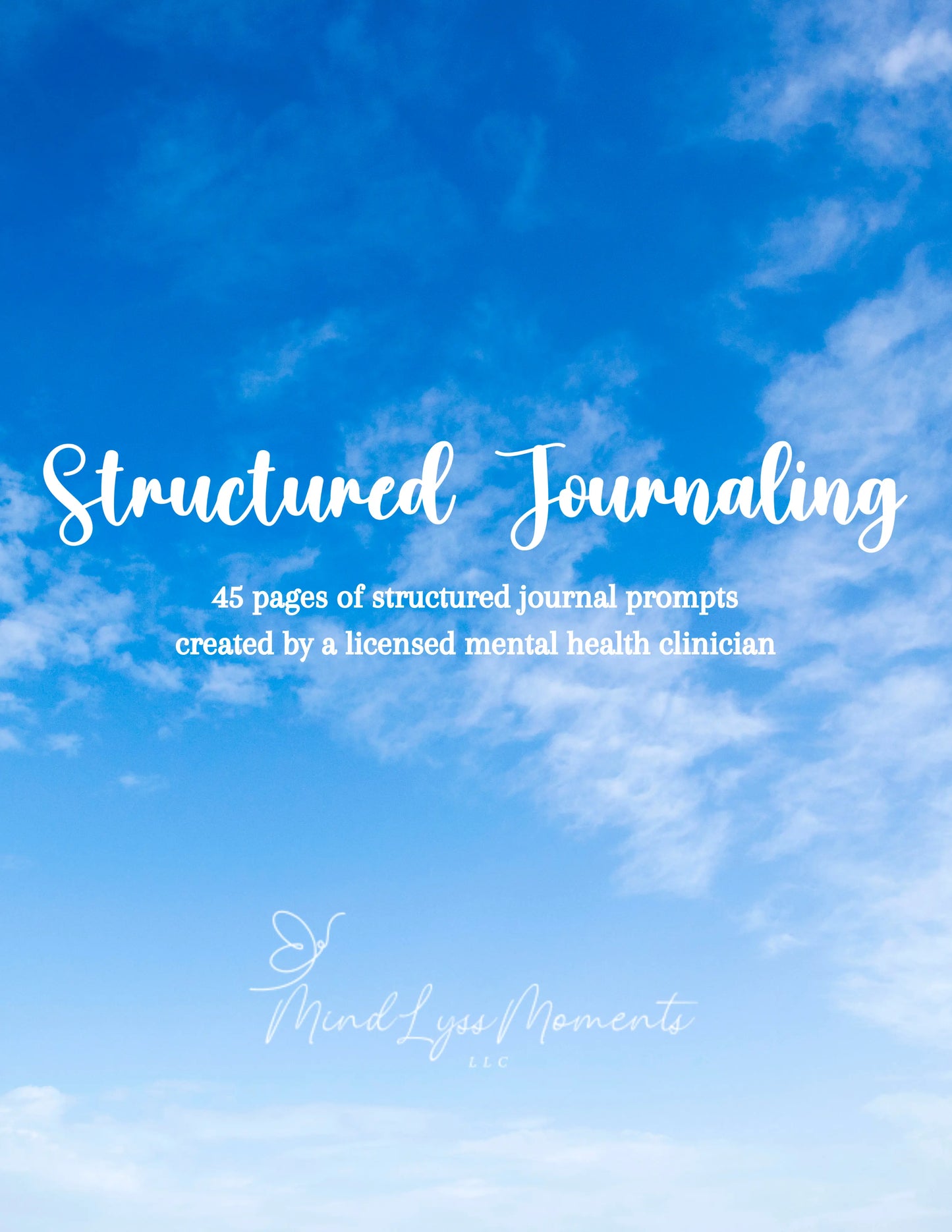 Structured Journaling Kit - MindLyssMoments LLC