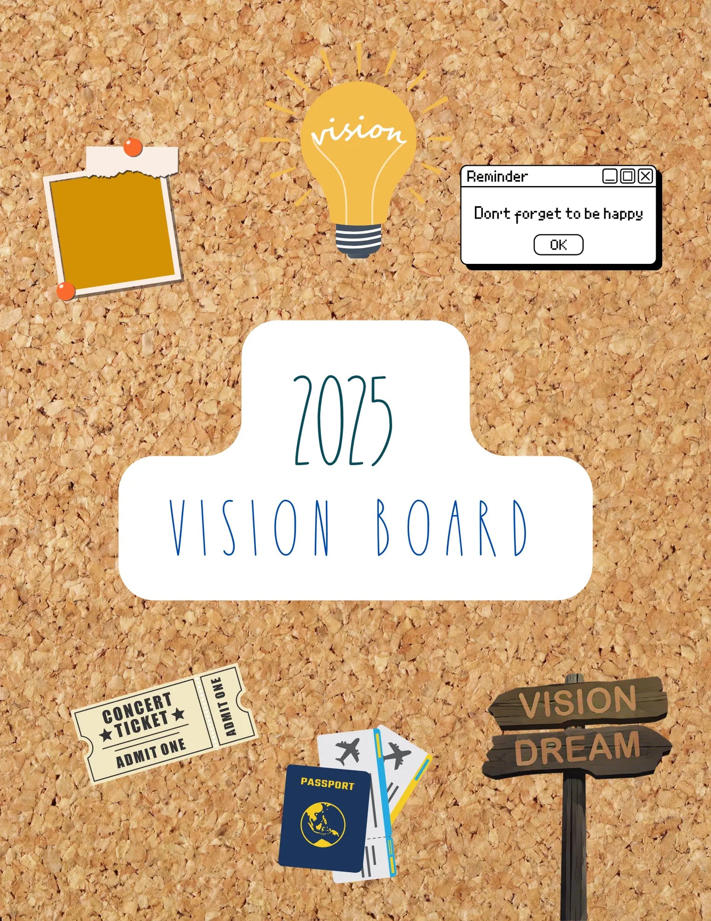 2025 Vision Board - MindLyssMoments LLC