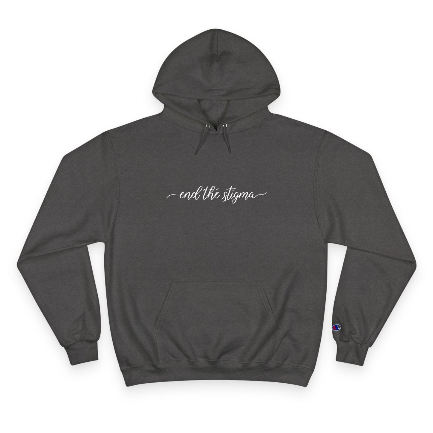 End the Stigma Champion Hoodie Printify