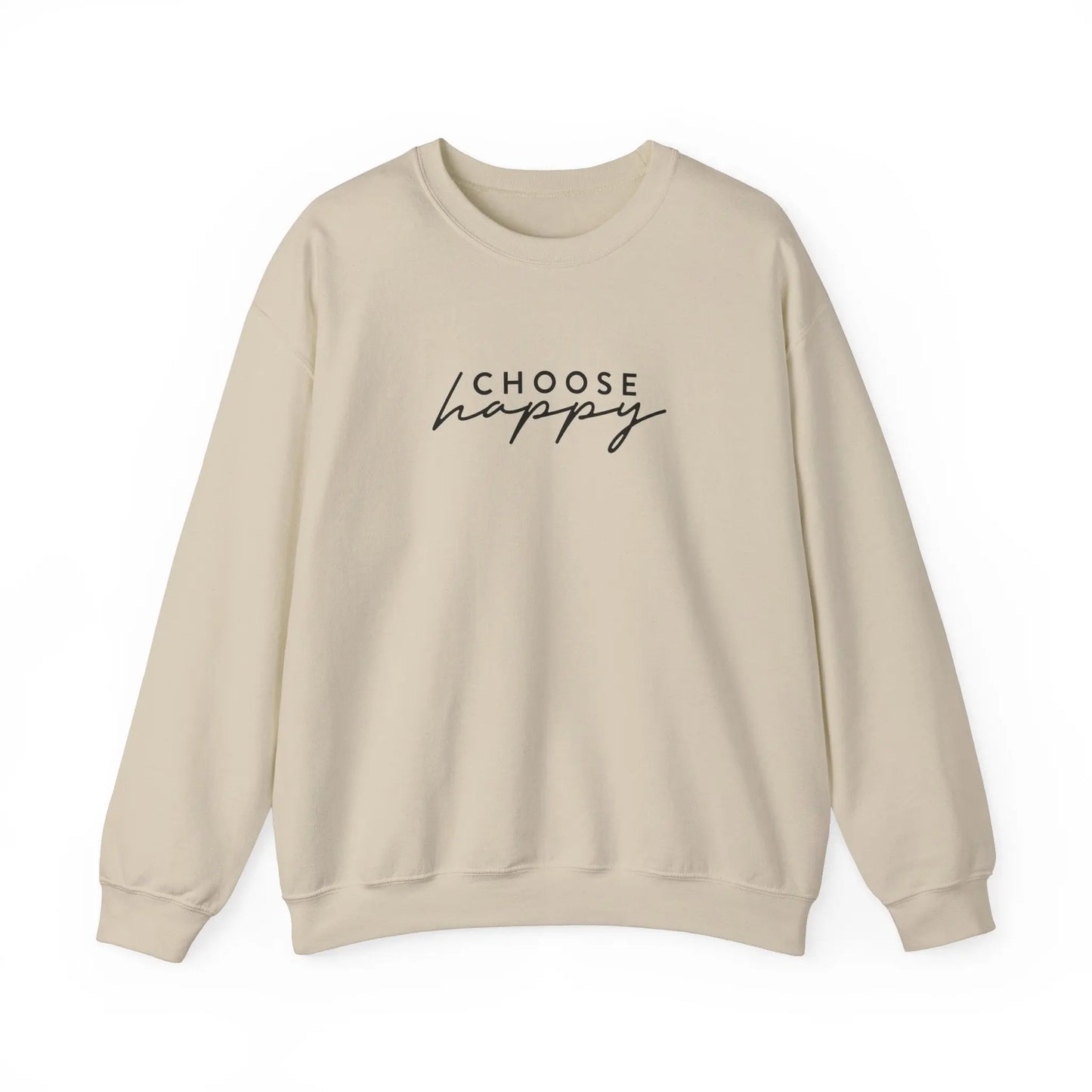 Choose Happy Crewneck - MindLyssMoments LLC