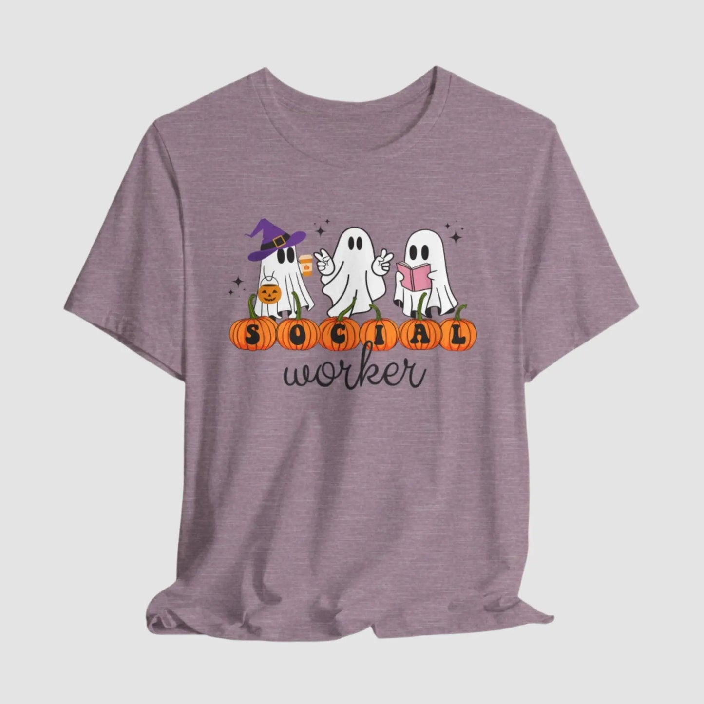 Social Worker Halloween Unisex Bella+Canvas Tee Printify