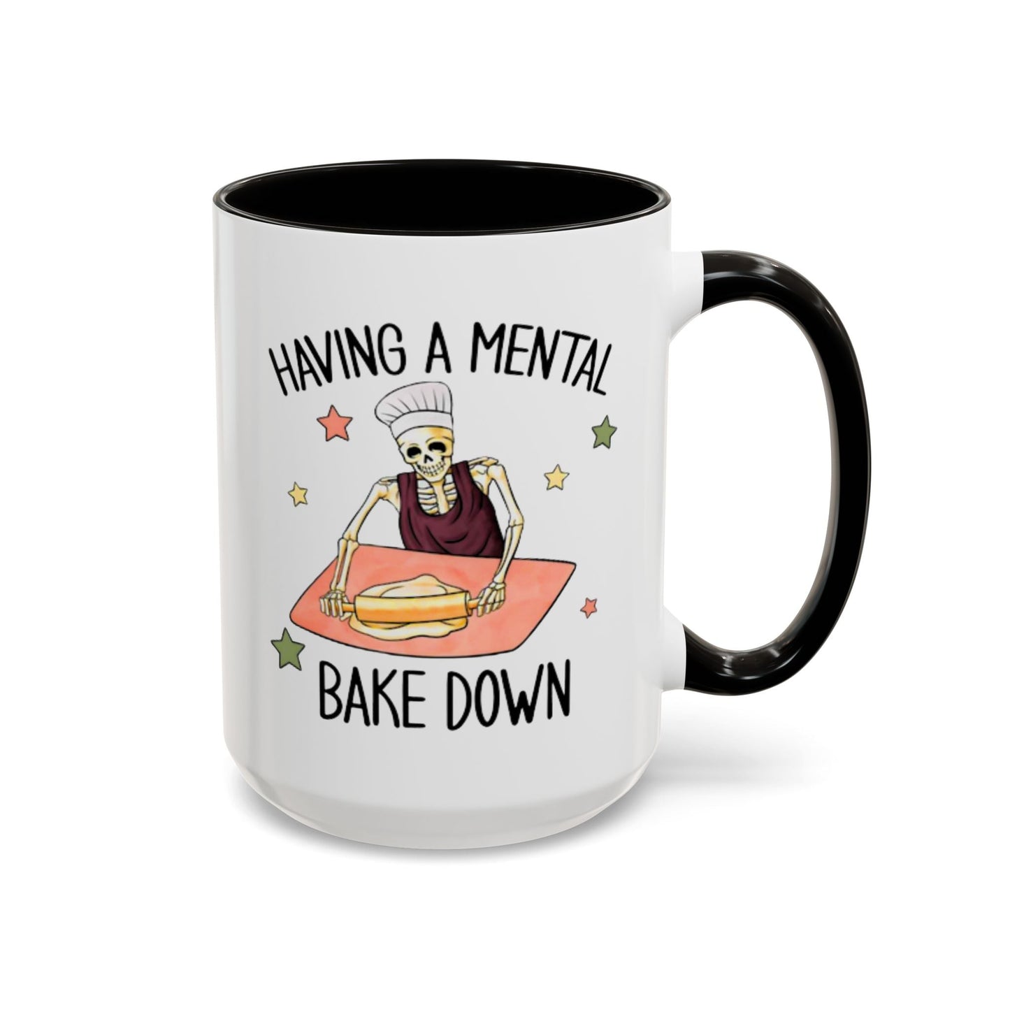 Mental Bake Down Mug (11oz, 15oz) Printify