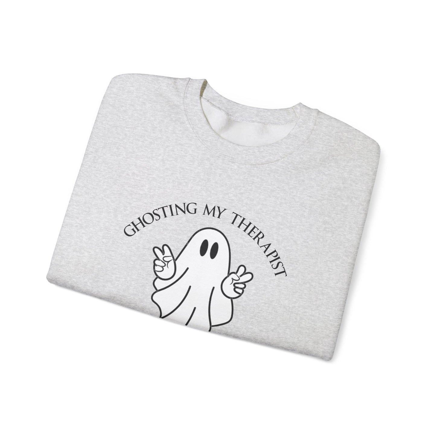 Ghosting My Therapist Crewneck Printify