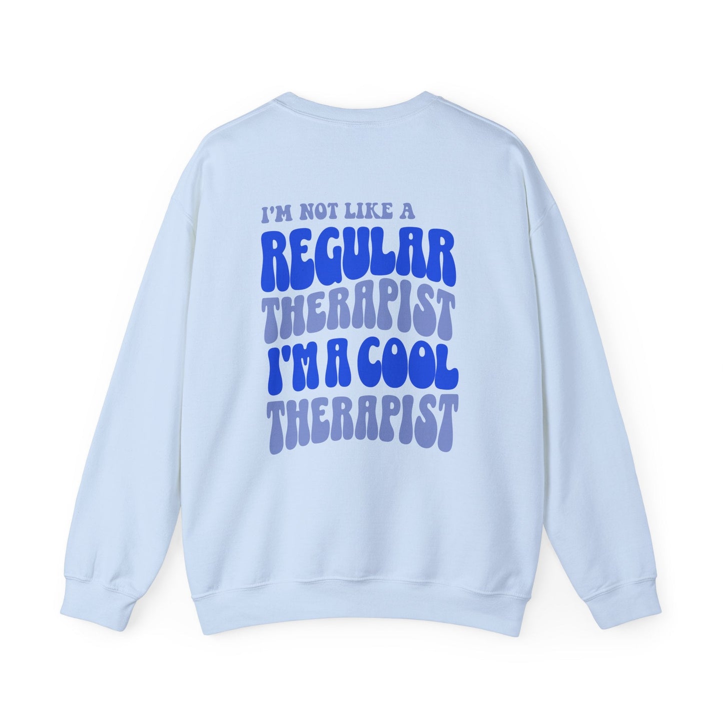 Cool Therapist (Blue) Crewneck Printify