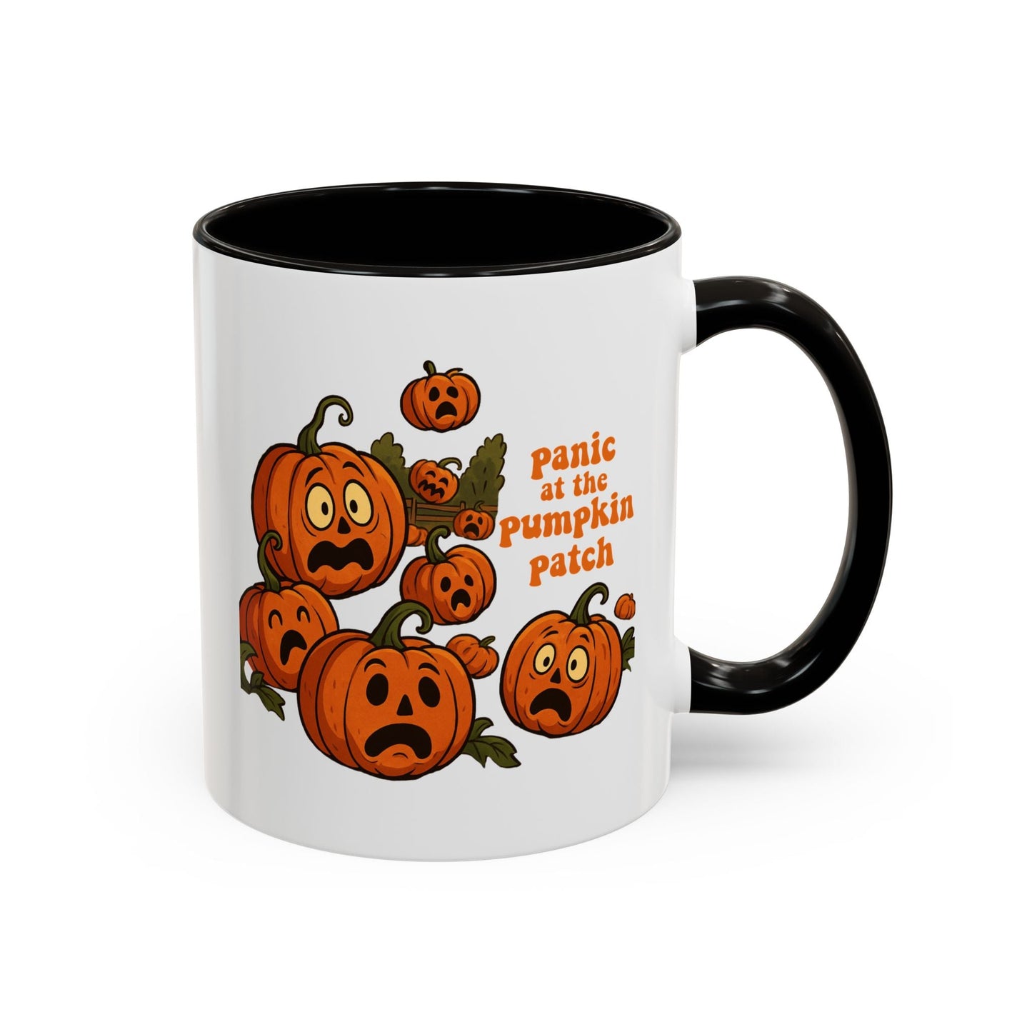 Panic at the Pumpkin Patch Mug (11oz & 15oz) Printify