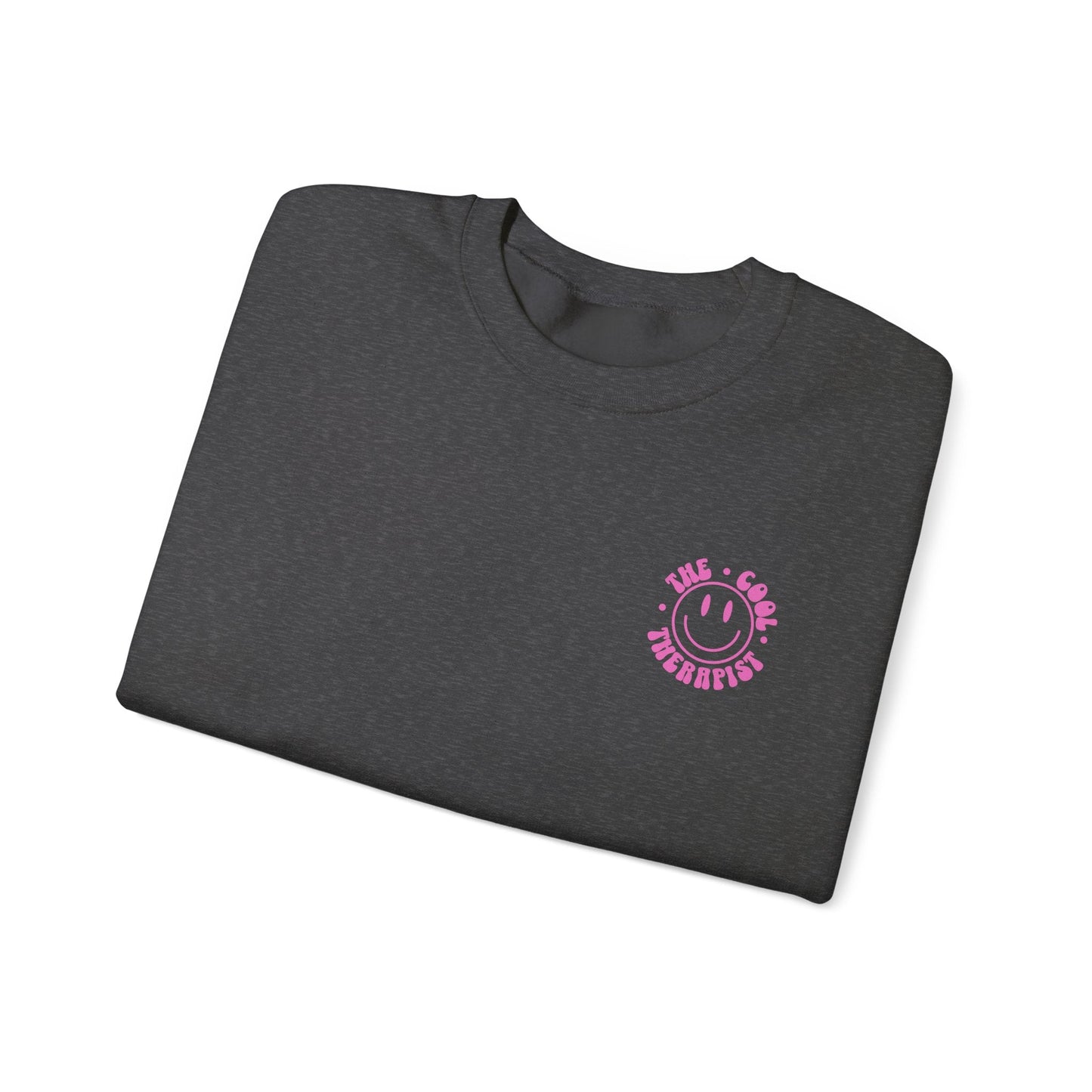 Cool Therapist (Pink) Crewneck Printify