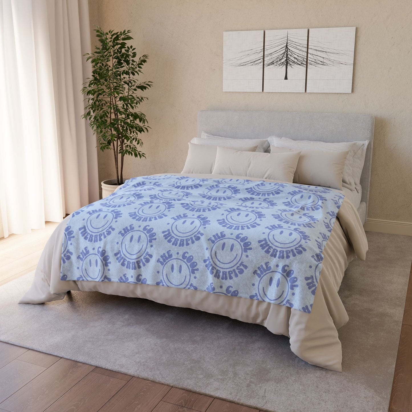 The Cool Therapist Blanket Printify