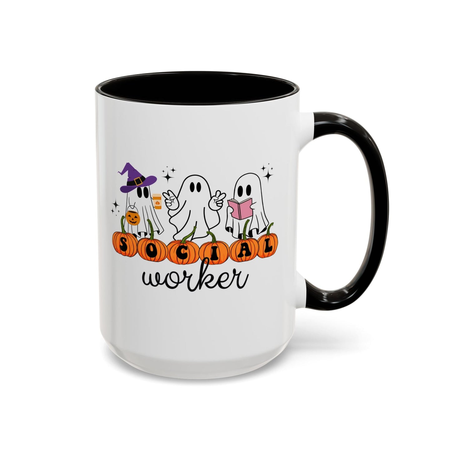 Social Worker Halloween Mug (11oz, 15oz) Printify