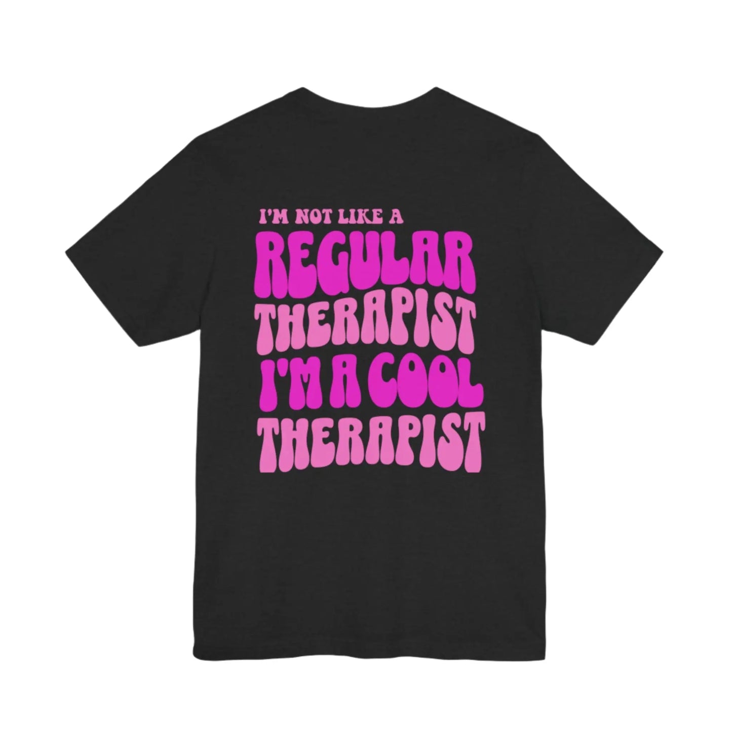 Cool Therapist (Pink) Unisex Bella+Canvas Tee - MindLyssMoments LLC