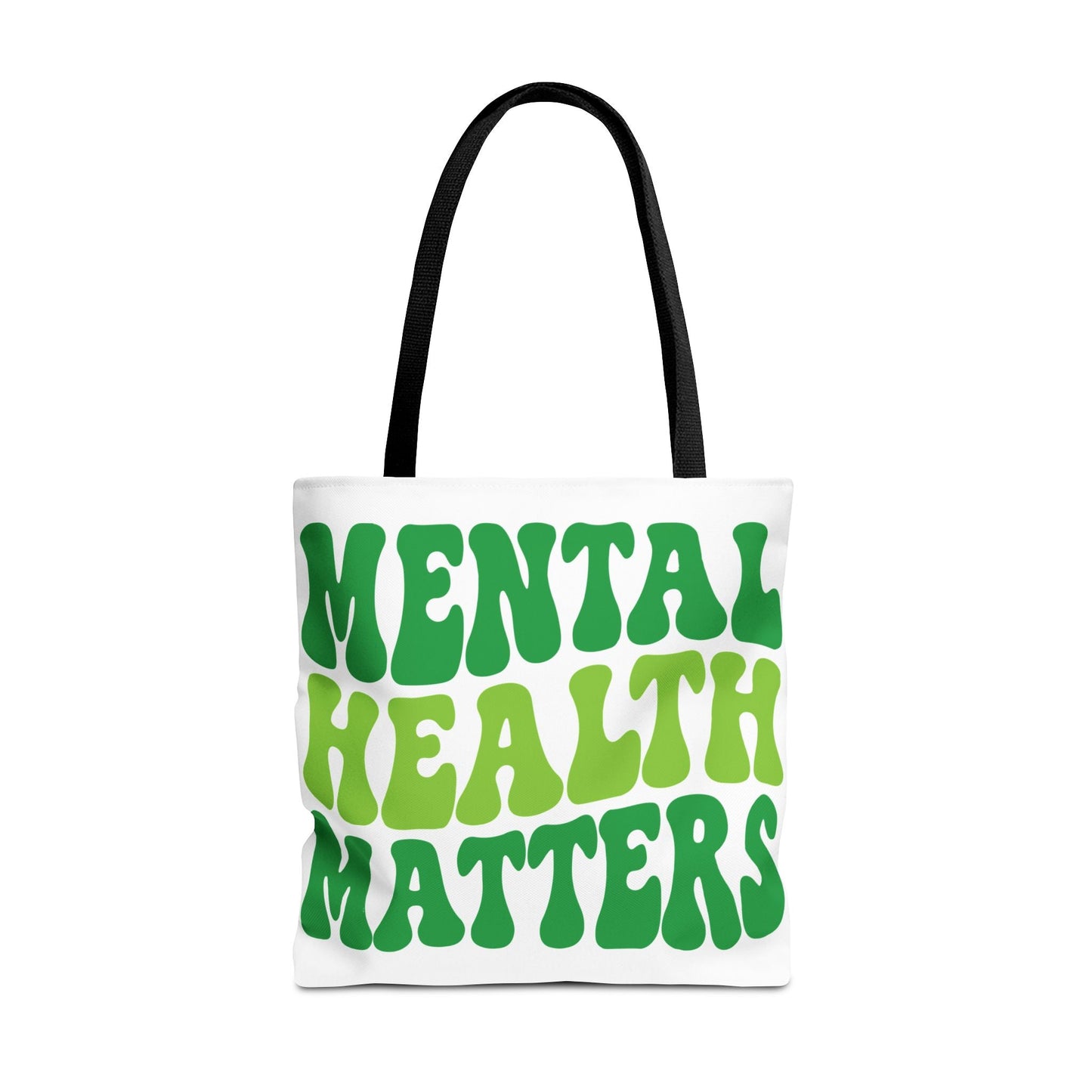Green Mental Health Matters Tote Printify