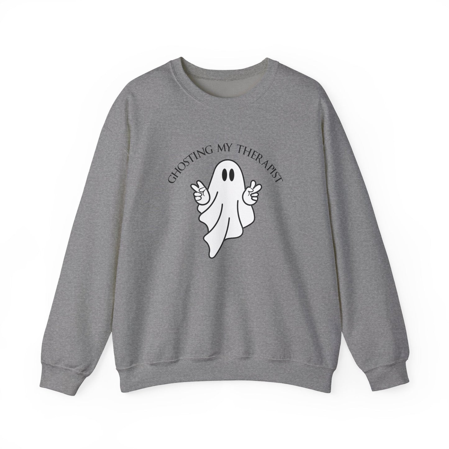 Ghosting My Therapist Crewneck Printify