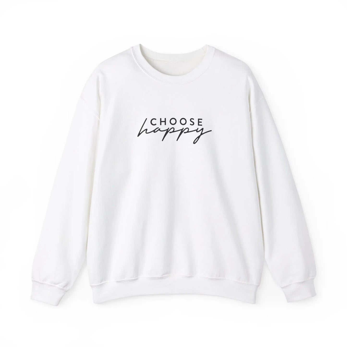 Choose Happy Crewneck - MindLyssMoments LLC