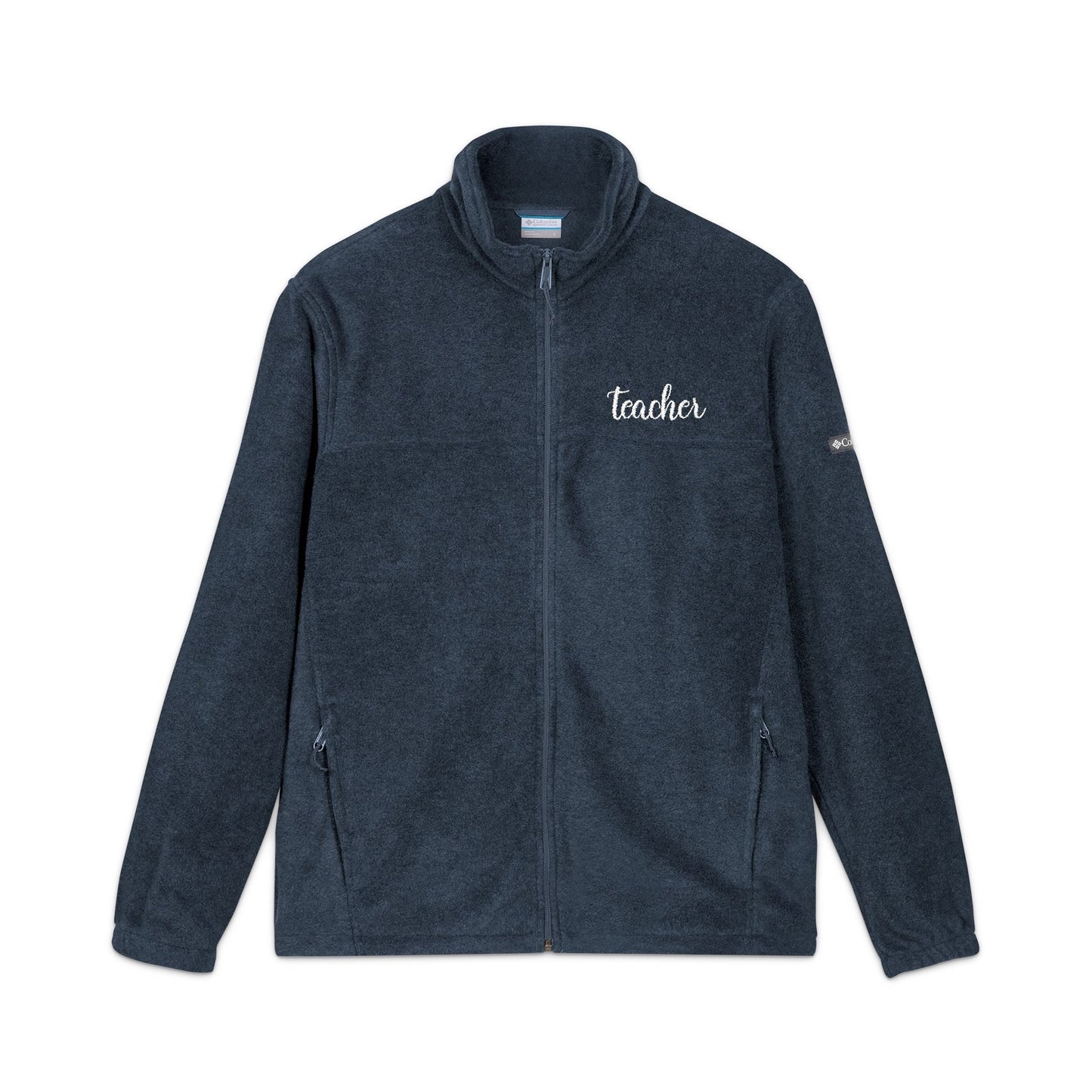 Teacher Unisex Columbia Fleece Jacket (Embroidered) Printify