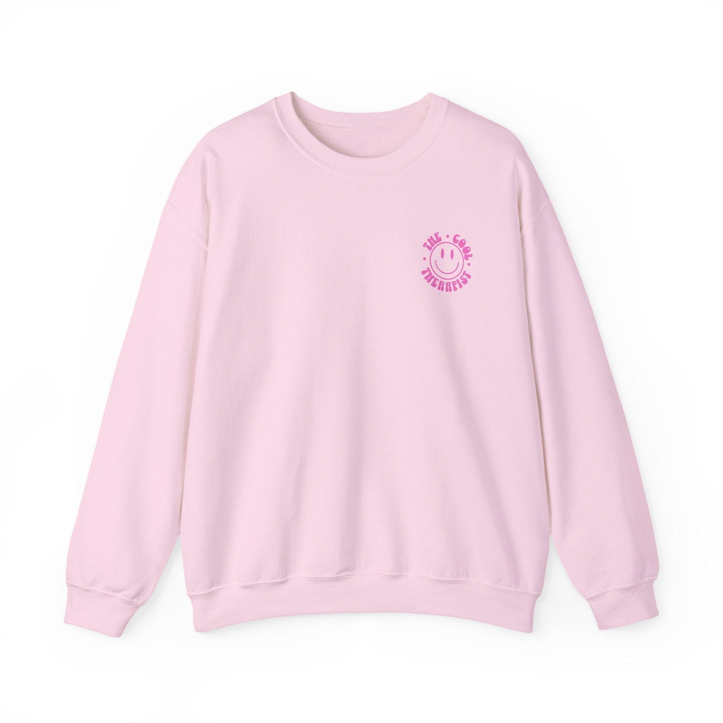 Cool Therapist (Pink) Crewneck Printify