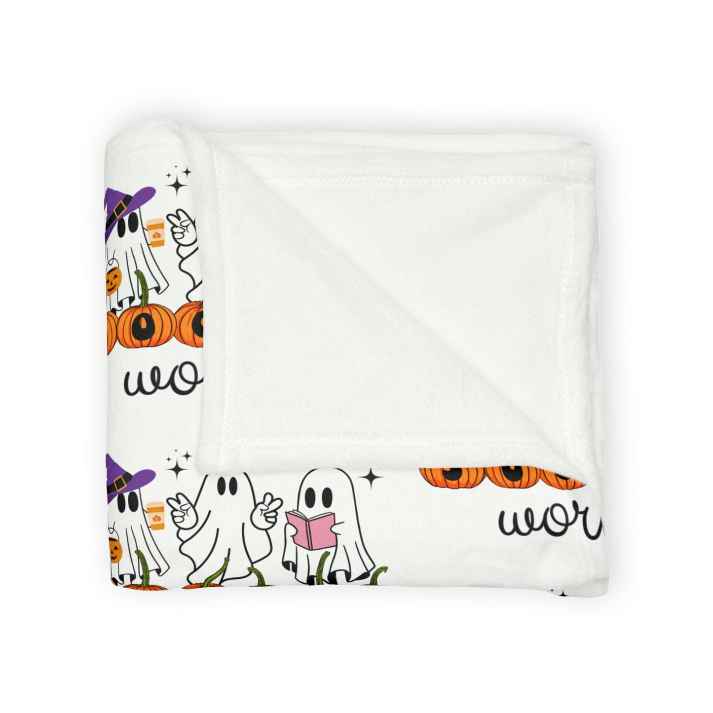 Social Worker Halloween Blanket Printify