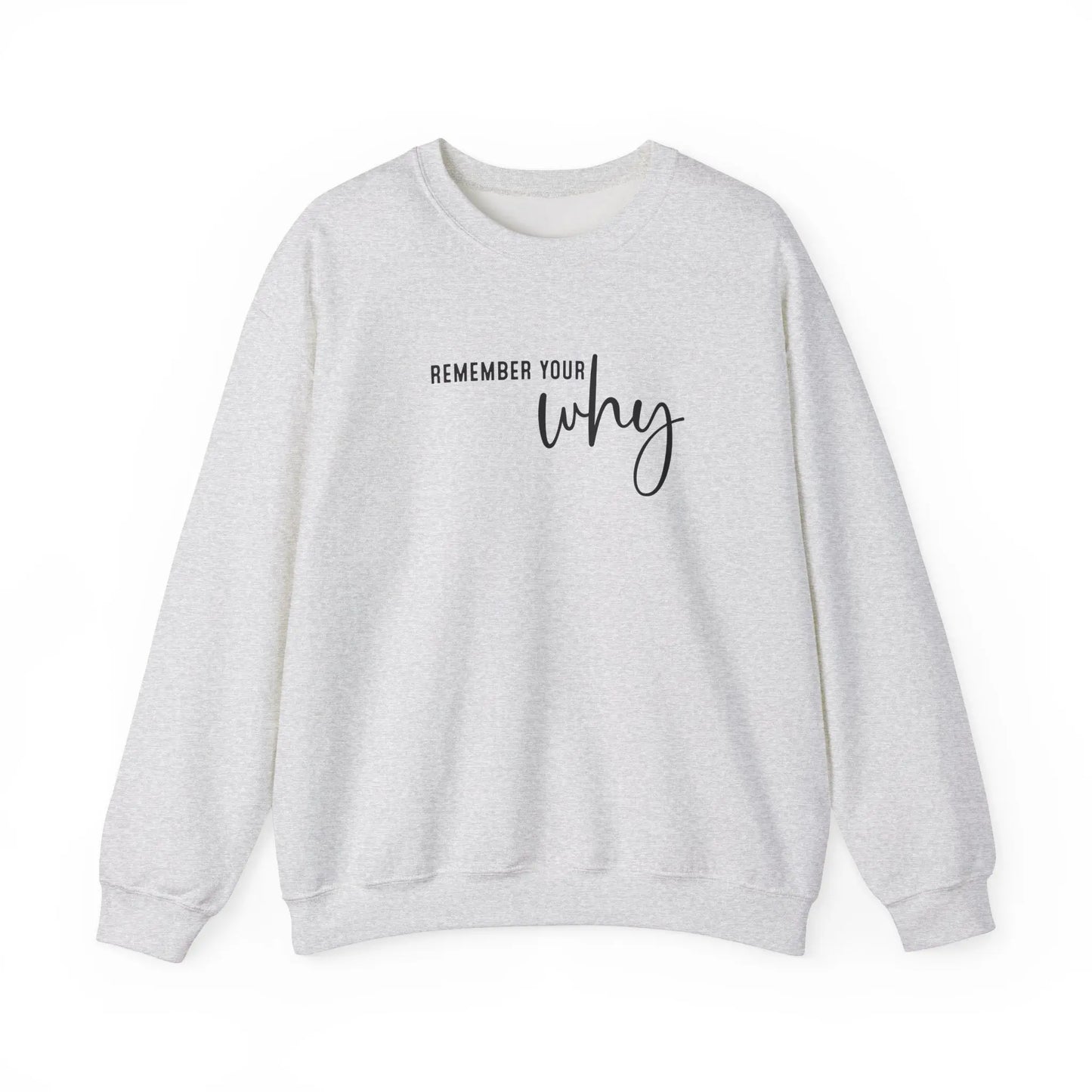 Remember Your Why Crewneck - MindLyssMoments LLC
