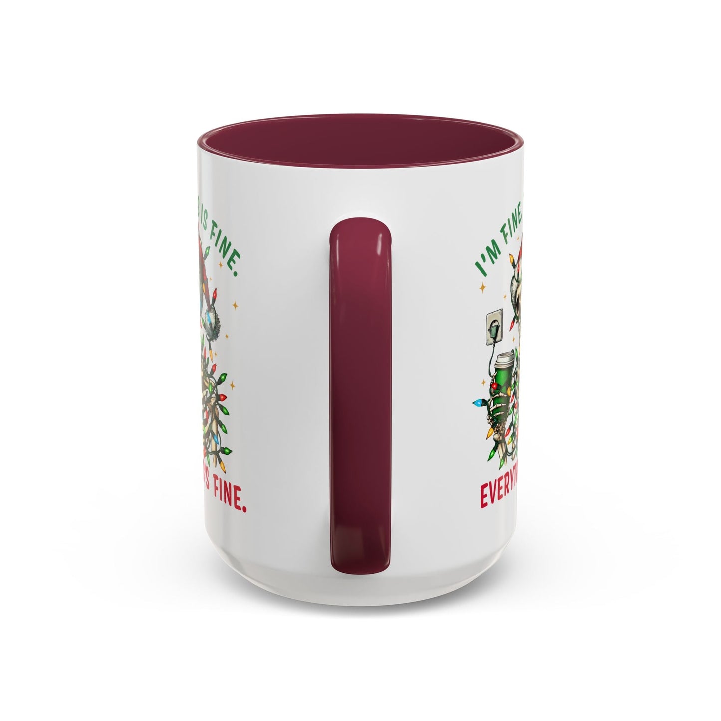 I'm Fine. This Is Fine. Everything's Fine. Mug (11oz, 15oz) Printify