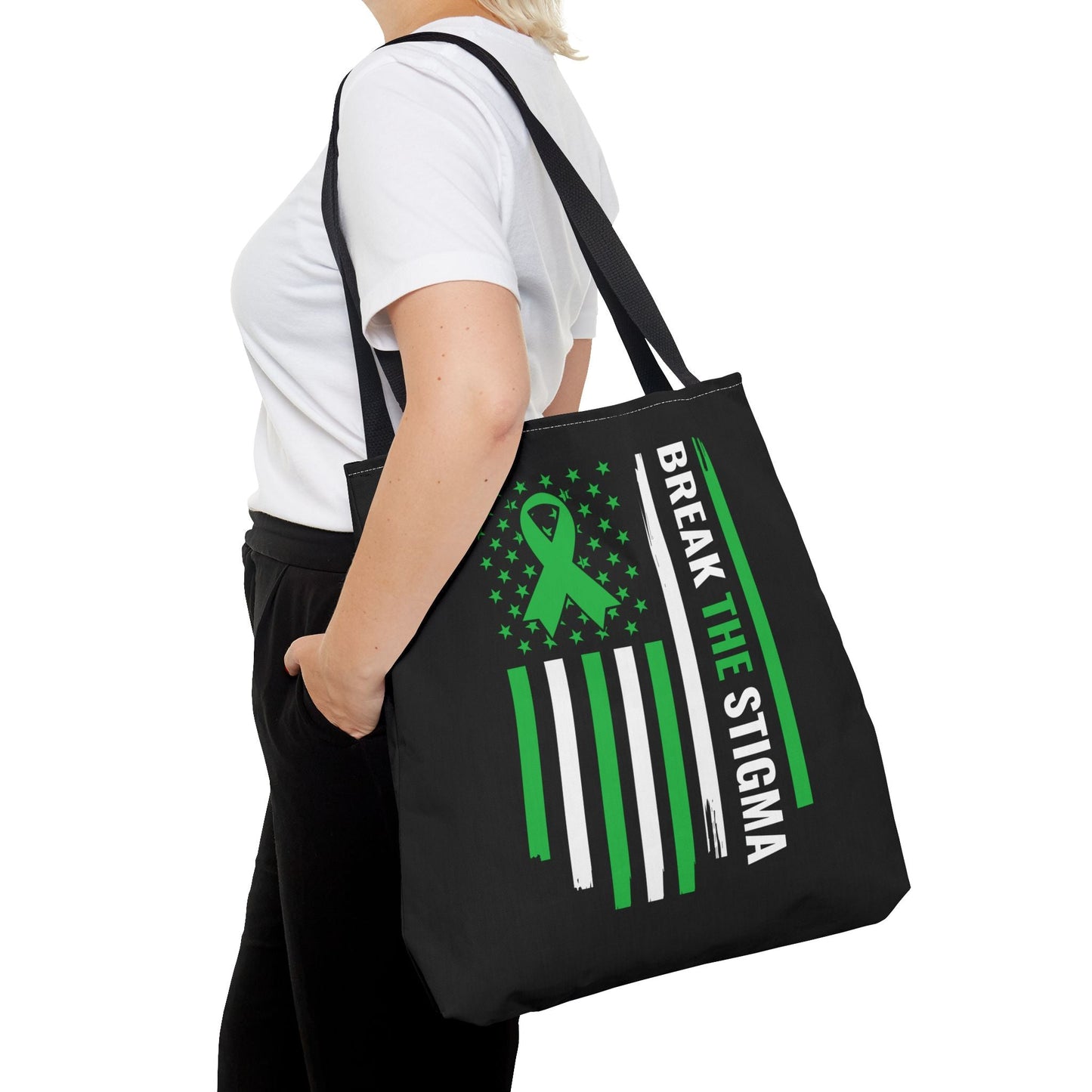 Break The Stigma - Mental Health Awareness Tote Printify