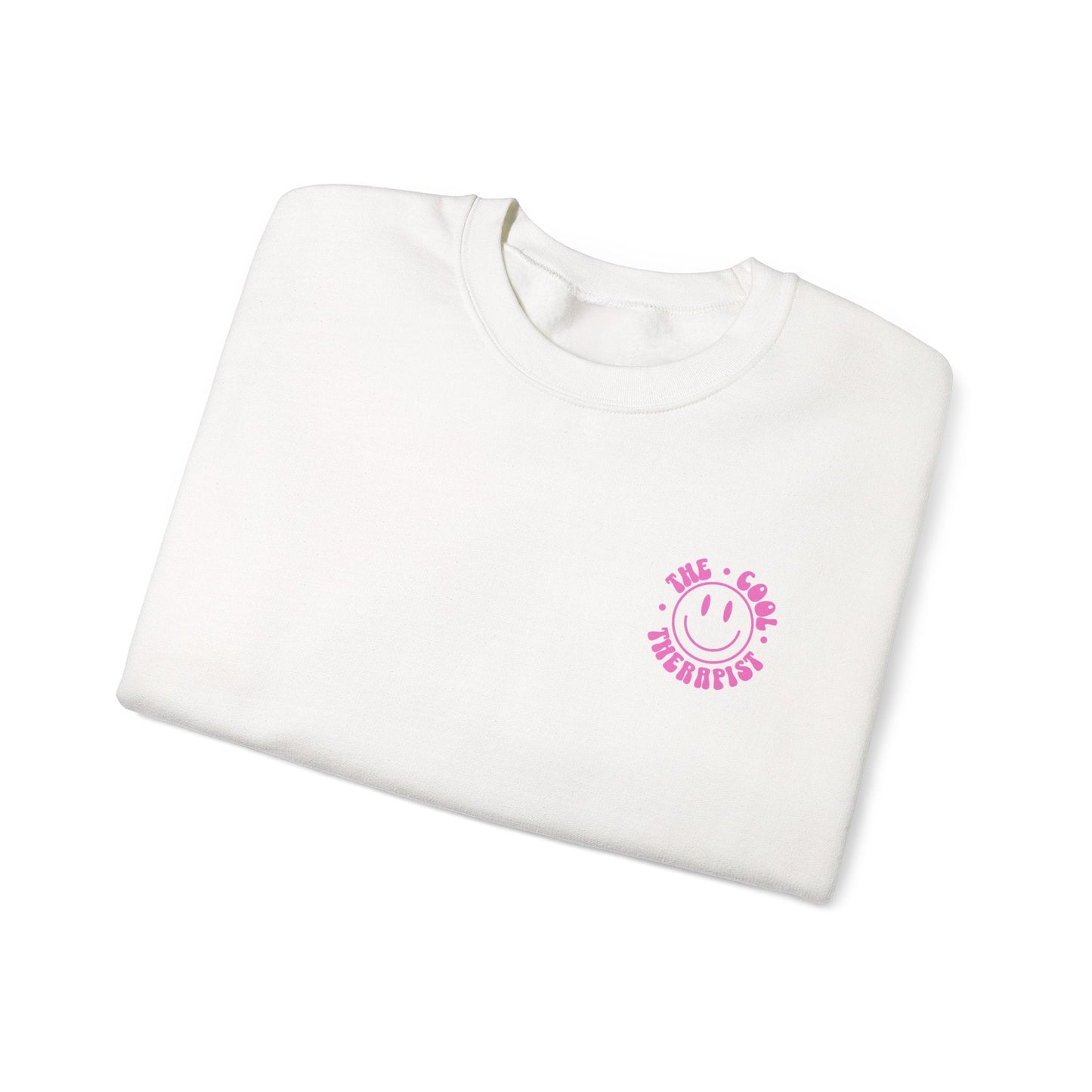 Cool Therapist (Pink) Crewneck Printify