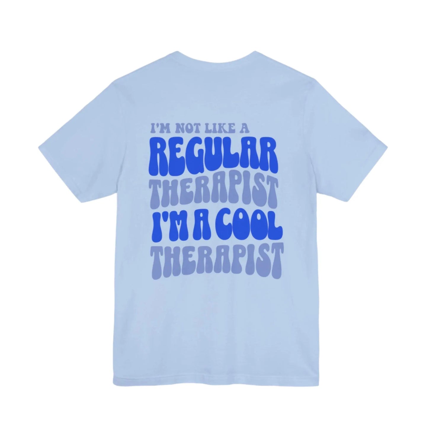 Cool Therapist (Blue) Unisex Bella+Canvas Tee - MindLyssMoments LLC