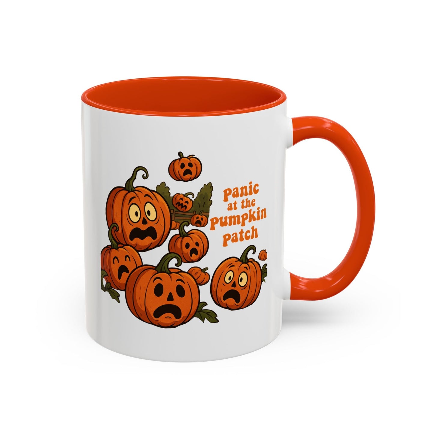 Panic at the Pumpkin Patch Mug (11oz & 15oz) Printify