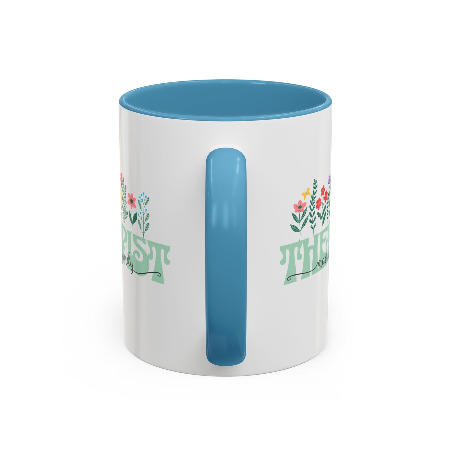 Floral Marriage and Family Therapist Mug (11oz)