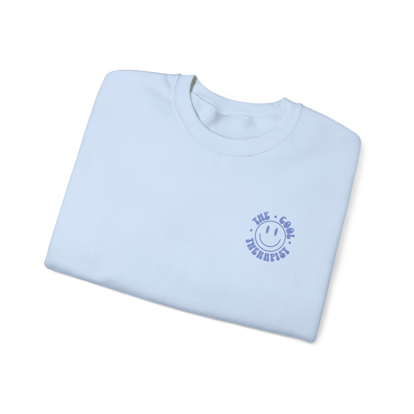 Cool Therapist (Blue) Crewneck Printify