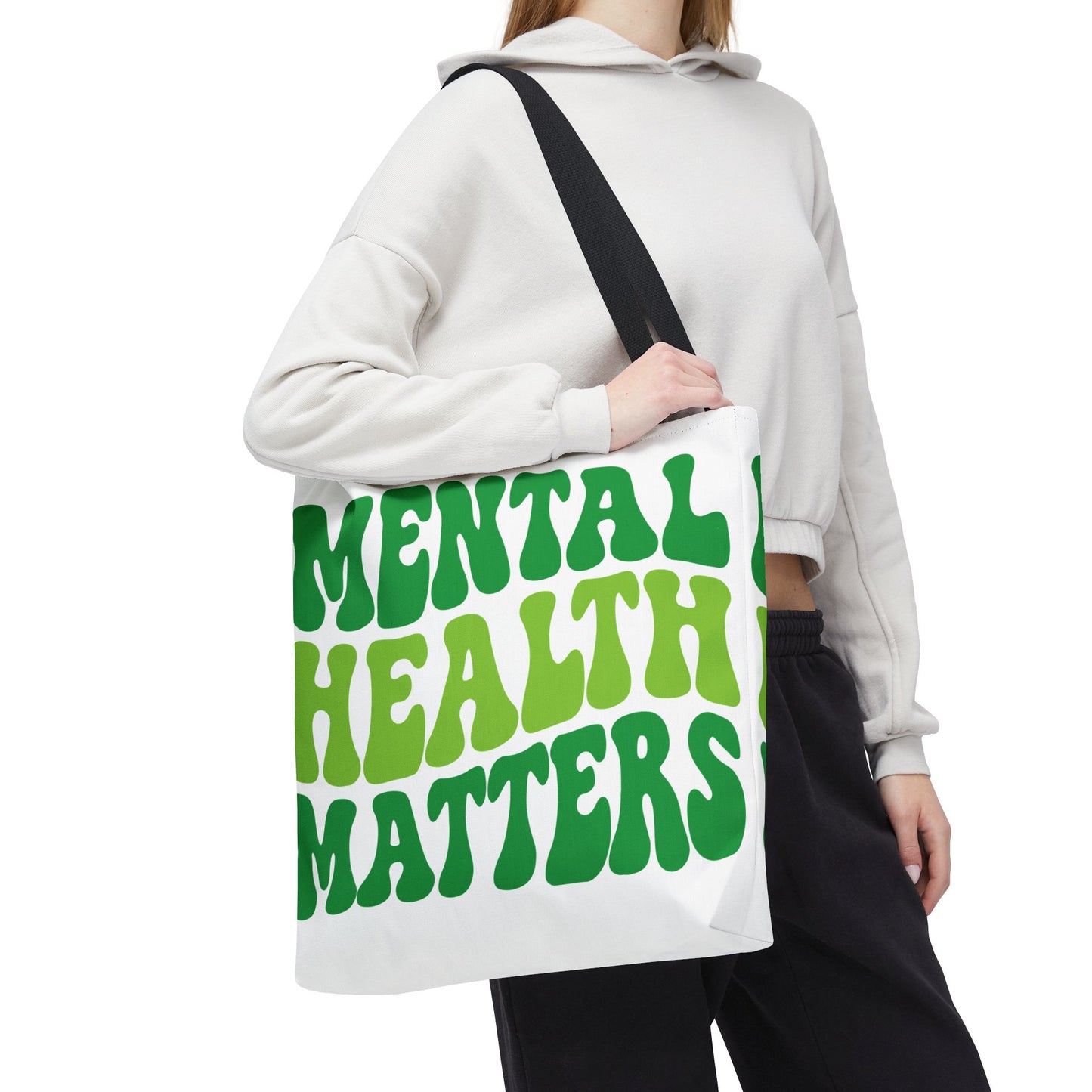 Mental Health Matters (Green) Tote