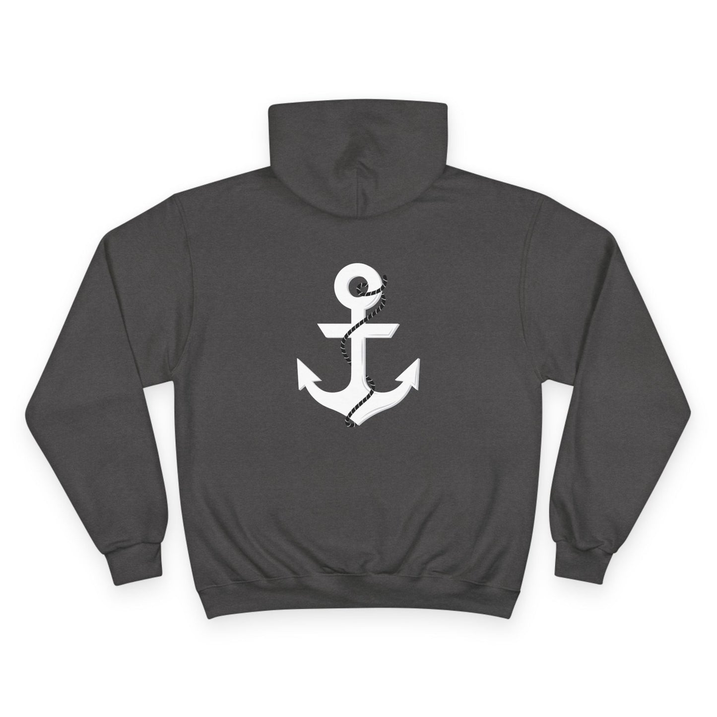 Stay Grounded Champion Hoodie Printify