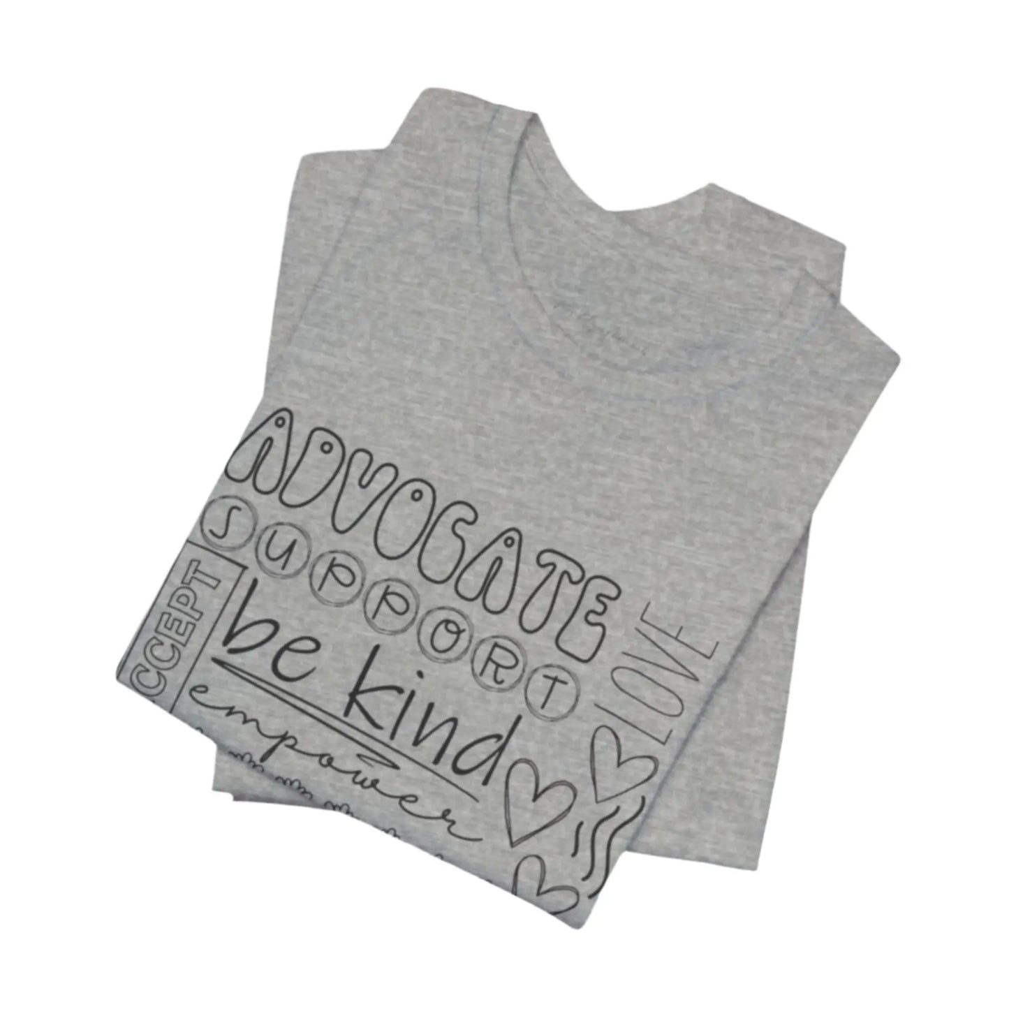 Advocate, Empower, Support Unisex Bella+Canvas Tee Printify