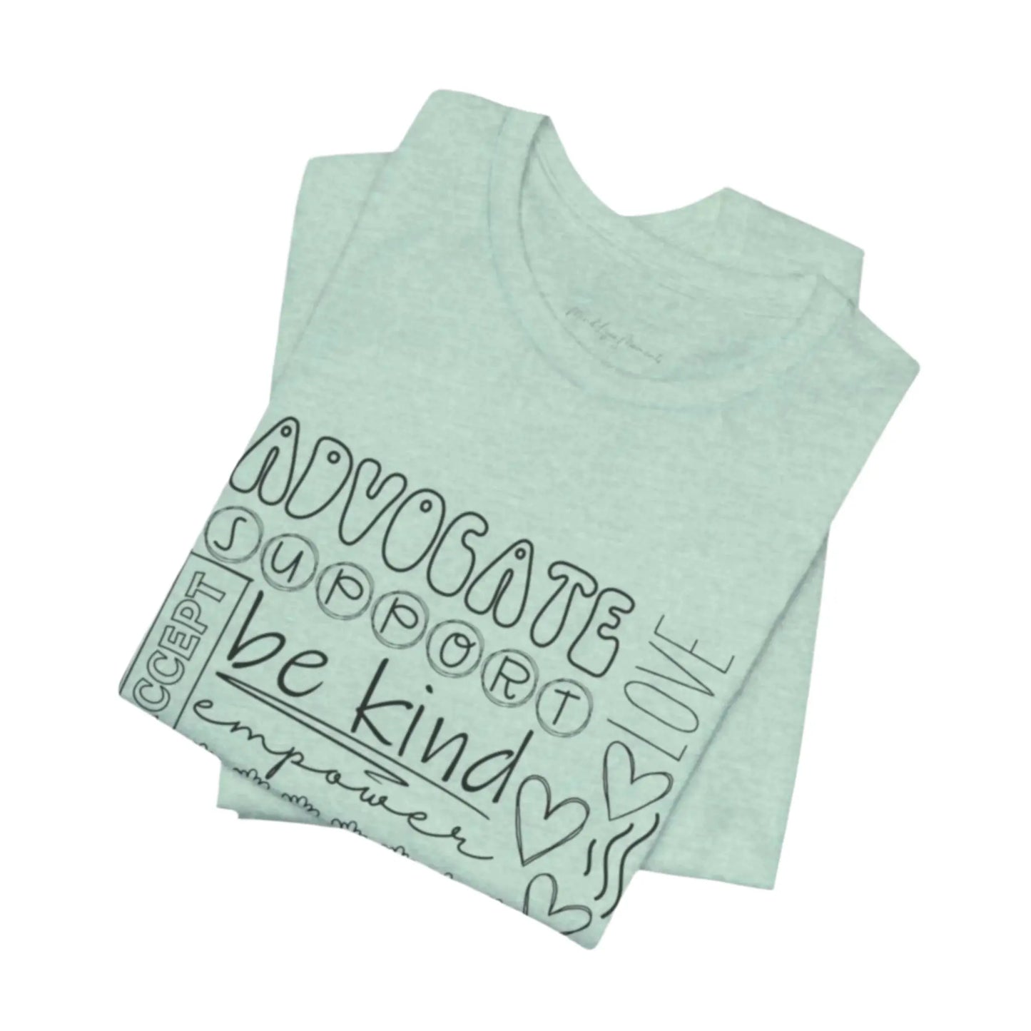Advocate, Empower, Support Unisex Bella+Canvas Tee Printify