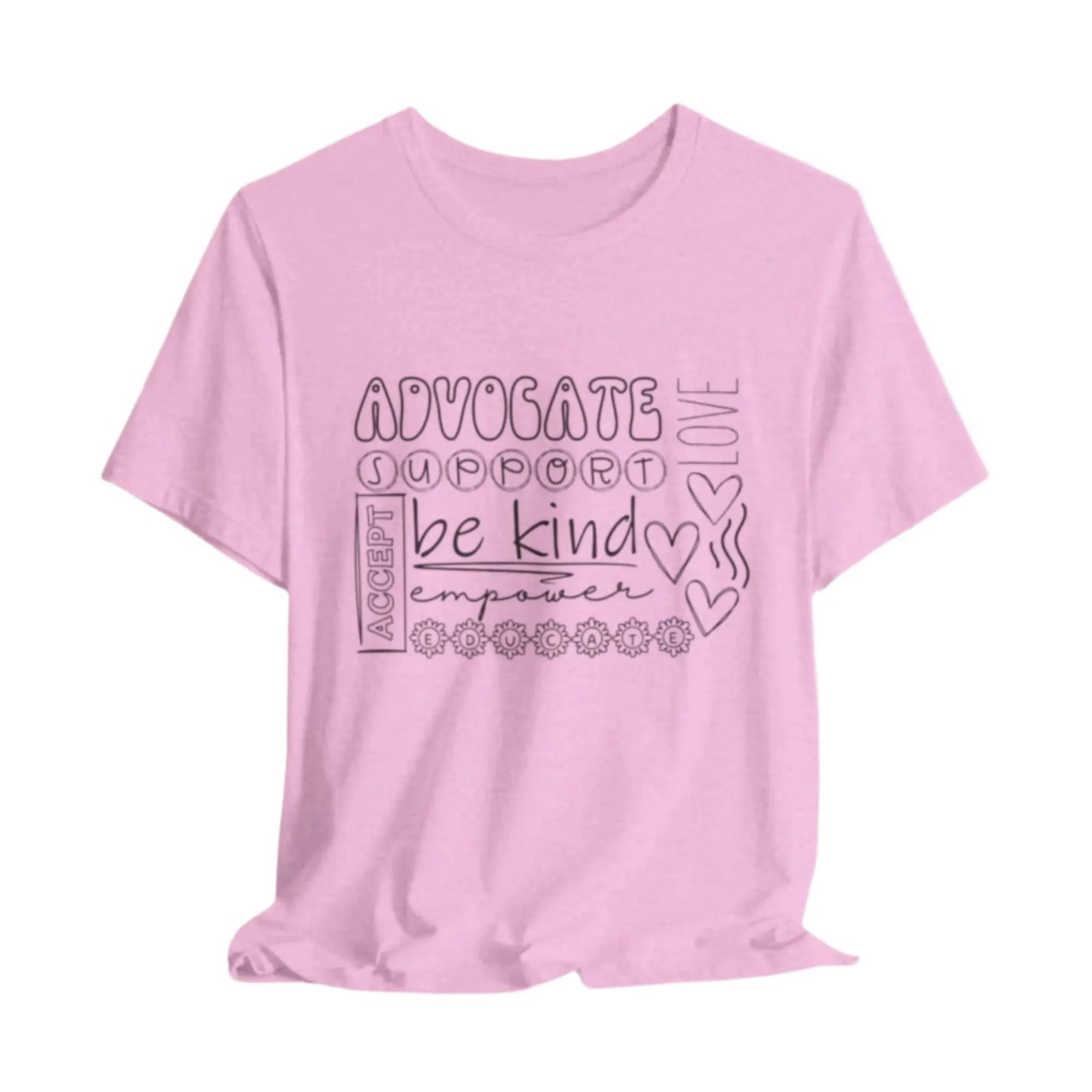 Advocate, Empower, Support Unisex Bella+Canvas Tee Printify