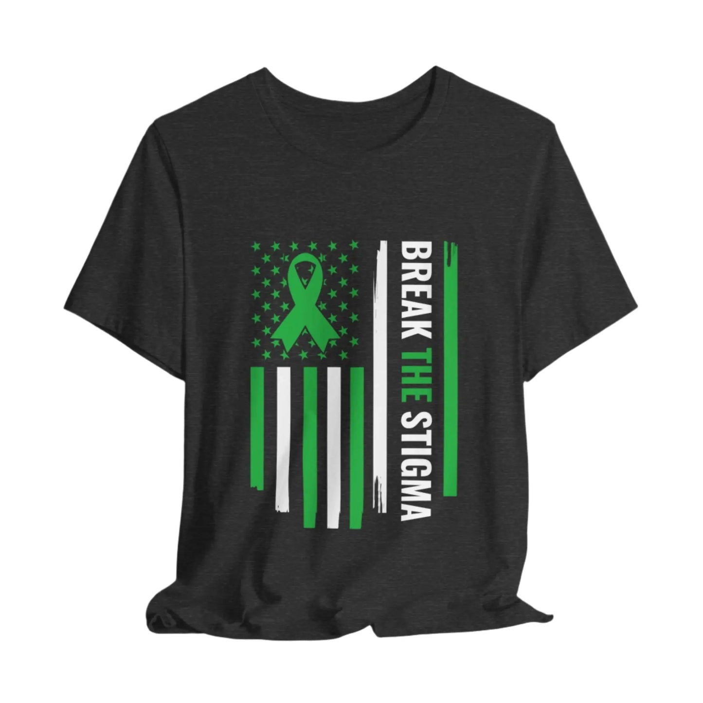 Break The Stigma Unisex Bella+Canvas Tee - MindLyssMoments LLC