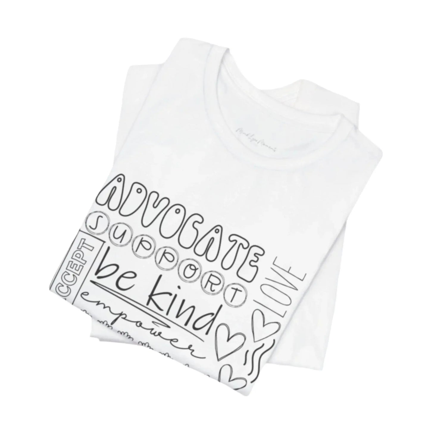 Advocate, Empower, Support Unisex Bella+Canvas Tee Printify