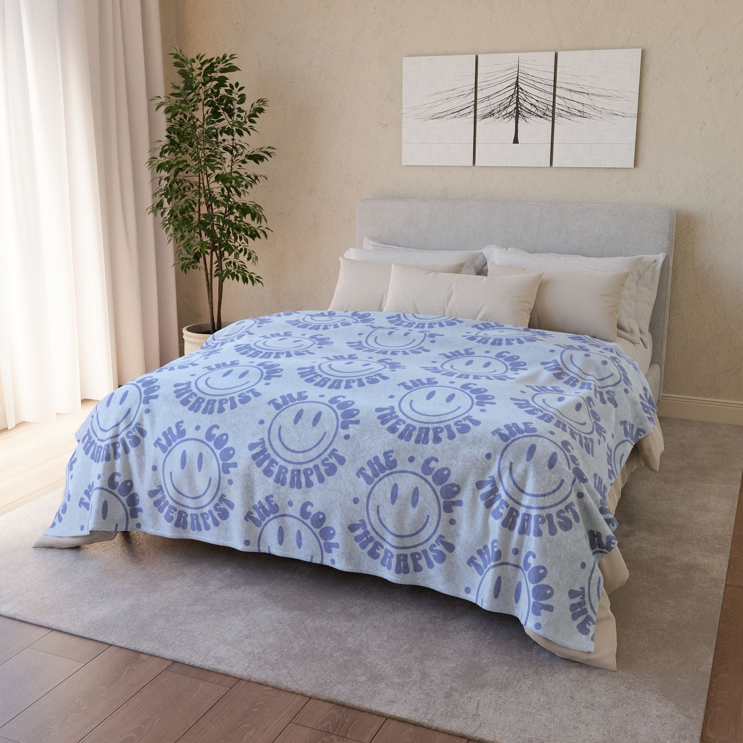 The Cool Therapist Blanket Printify