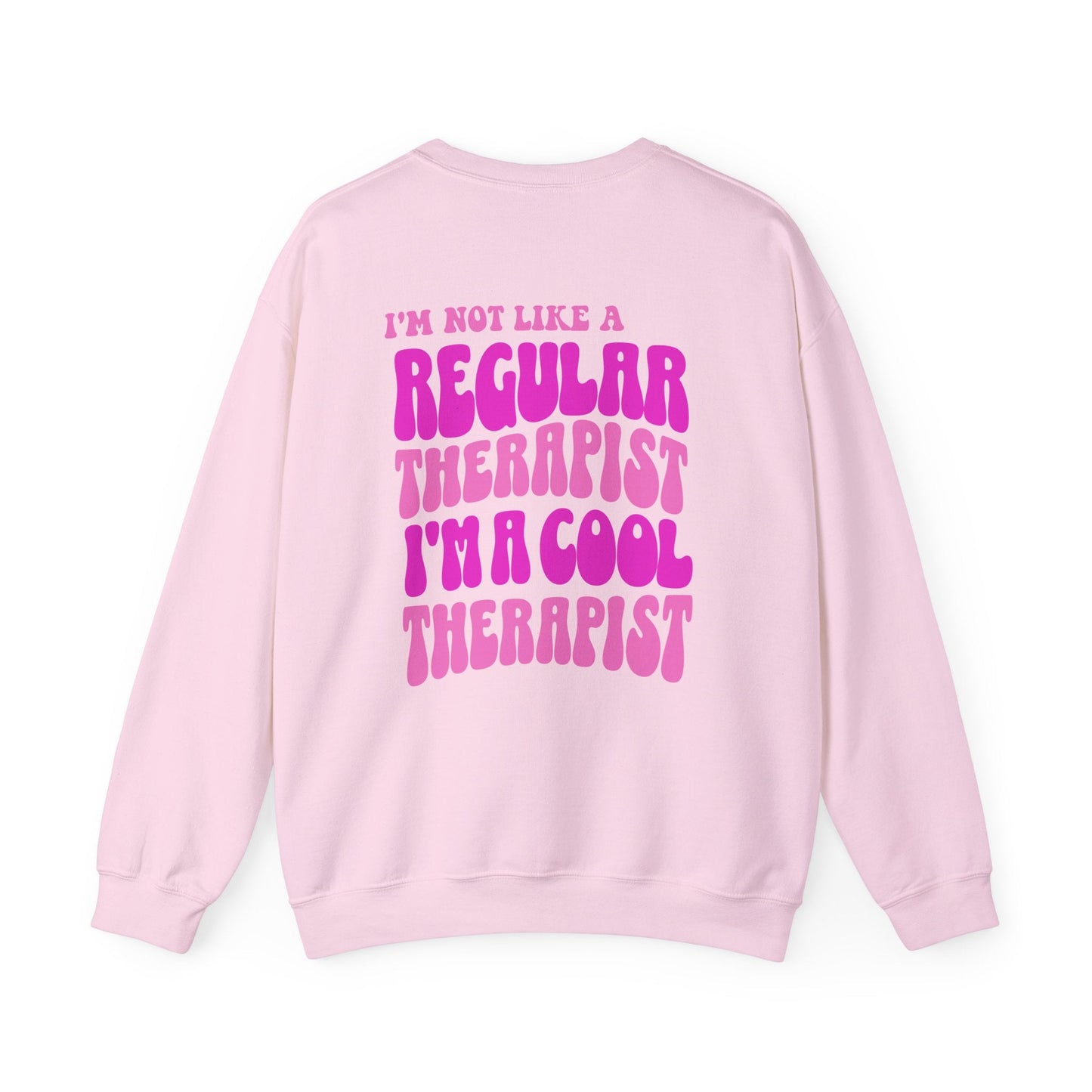 Cool Therapist (Pink) Crewneck Printify