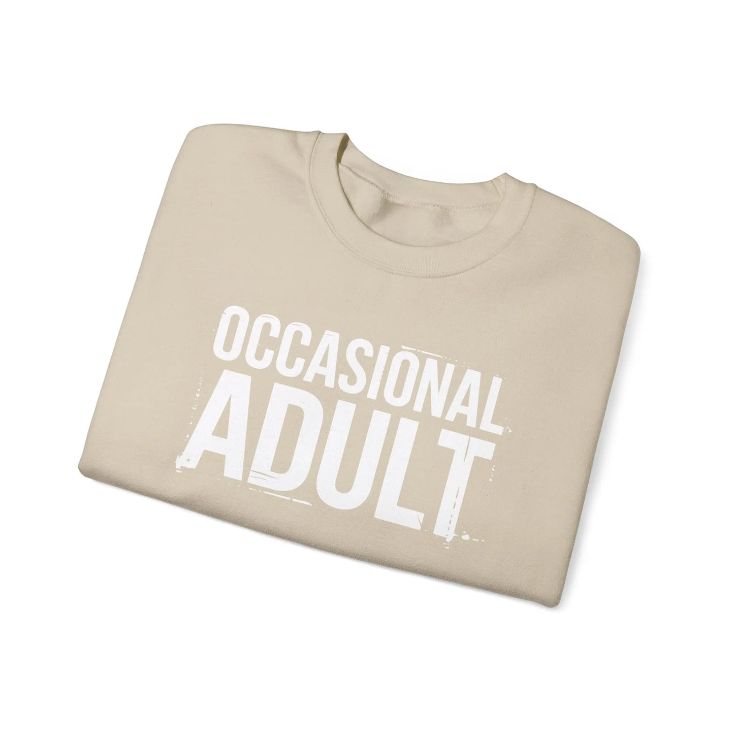 Occasional Adult Crewneck - MindLyssMoments LLC