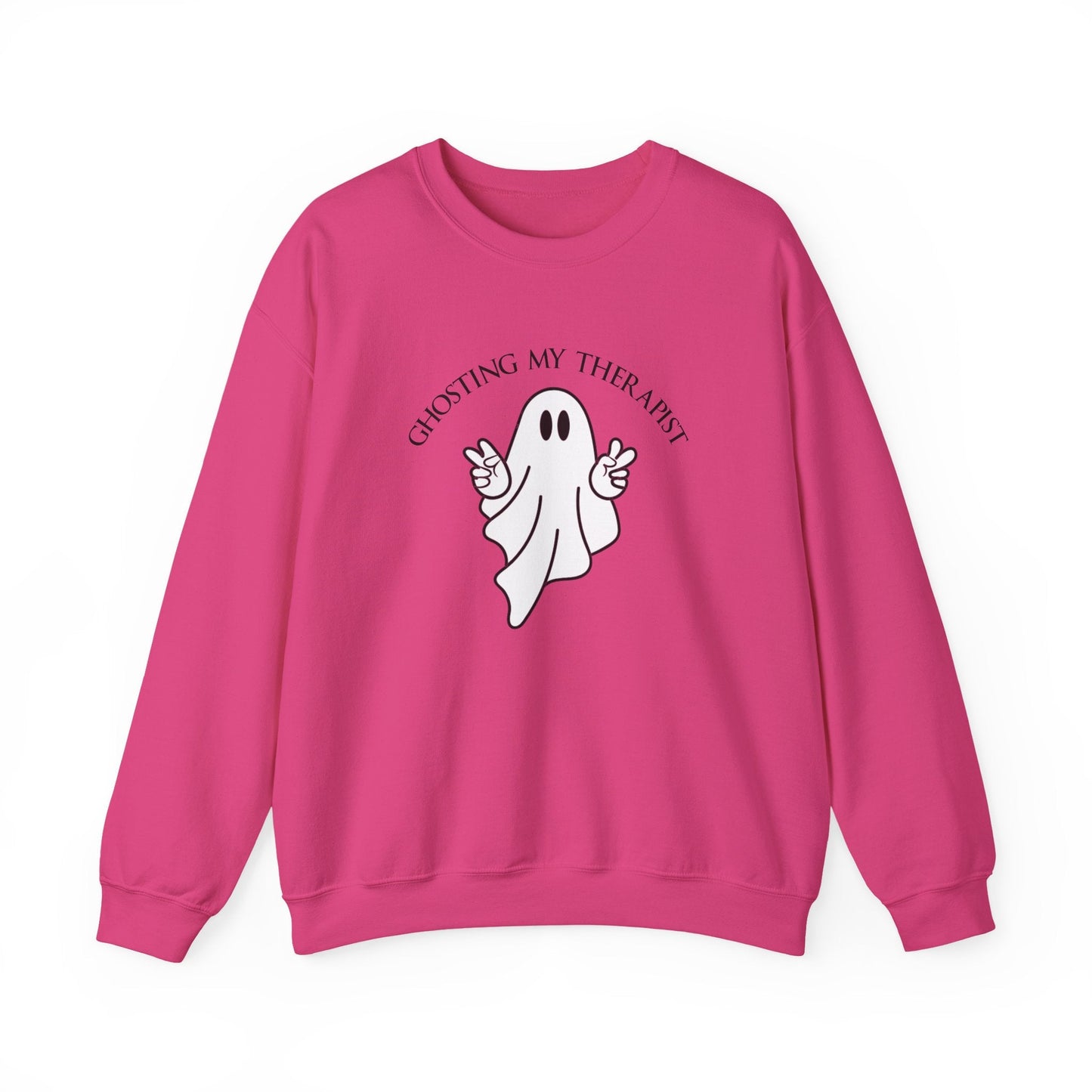 Ghosting My Therapist Crewneck Printify