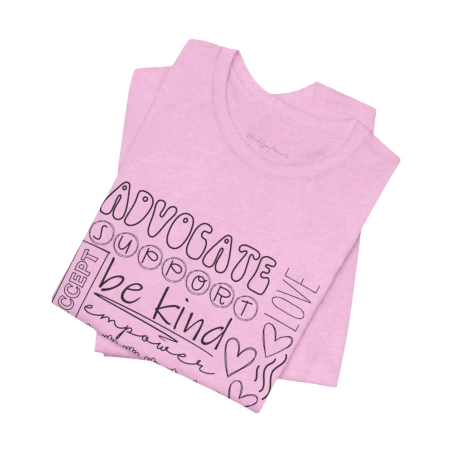 Advocate, Empower, Support Unisex Bella+Canvas Tee Printify