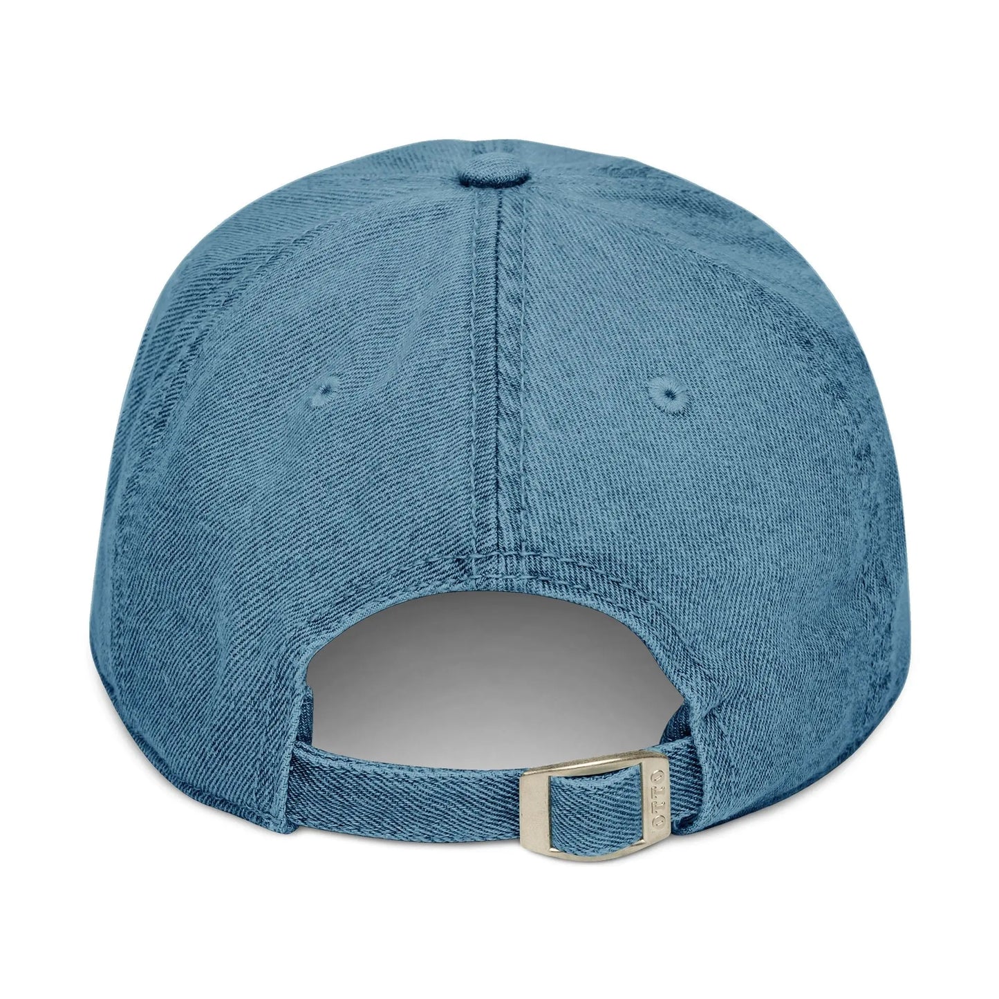 Be Kind to Your Mind Denim Embroidered Hat Printify