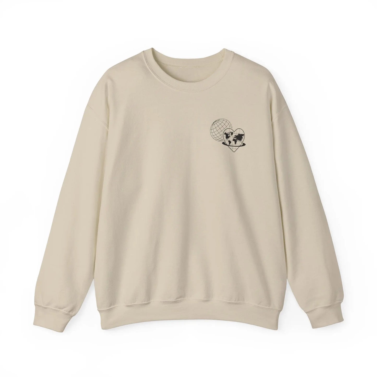 You Are Enough For the World Crewneck - MindLyssMoments LLC