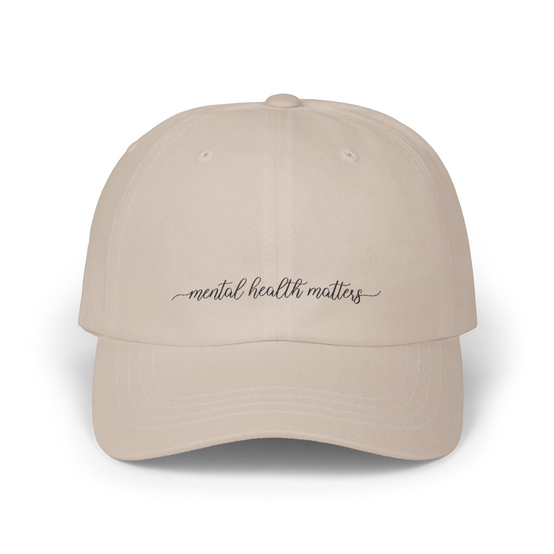 Mental Health Matters Embroidered Hat Printify