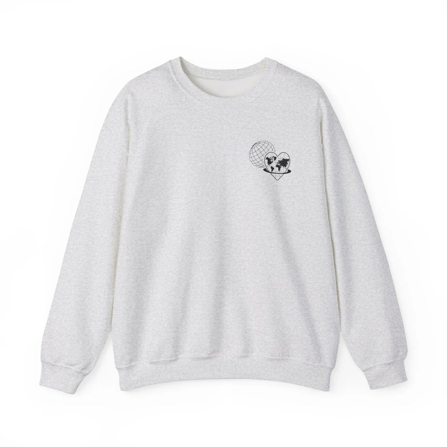 You Are Enough For the World Crewneck - MindLyssMoments LLC