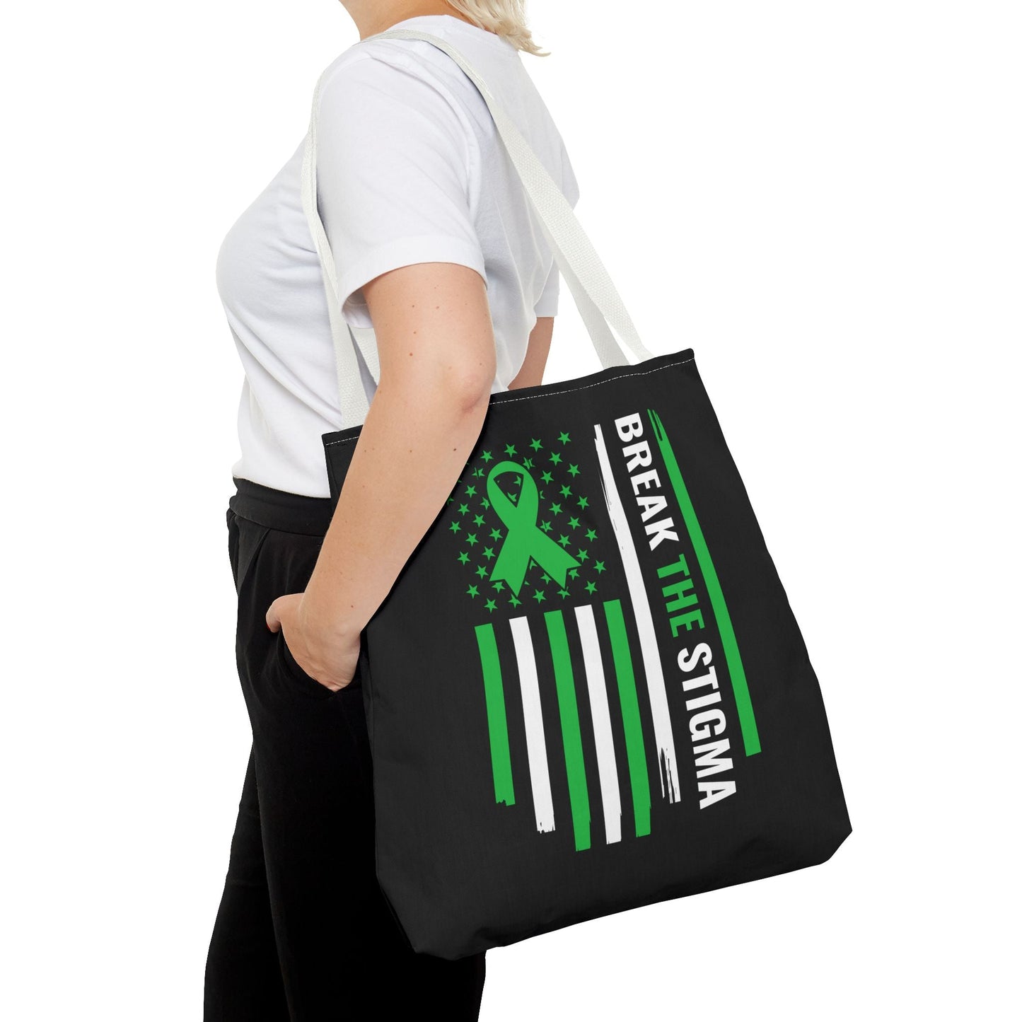 Break The Stigma - Mental Health Awareness Tote Printify
