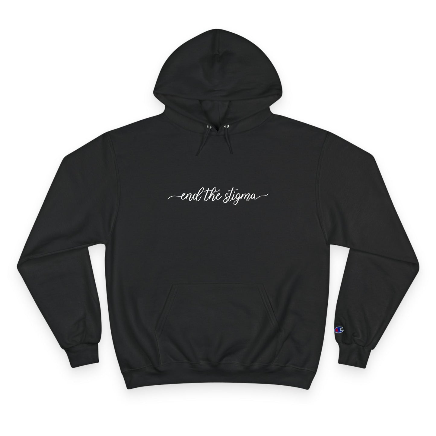 End the Stigma Champion Hoodie Printify
