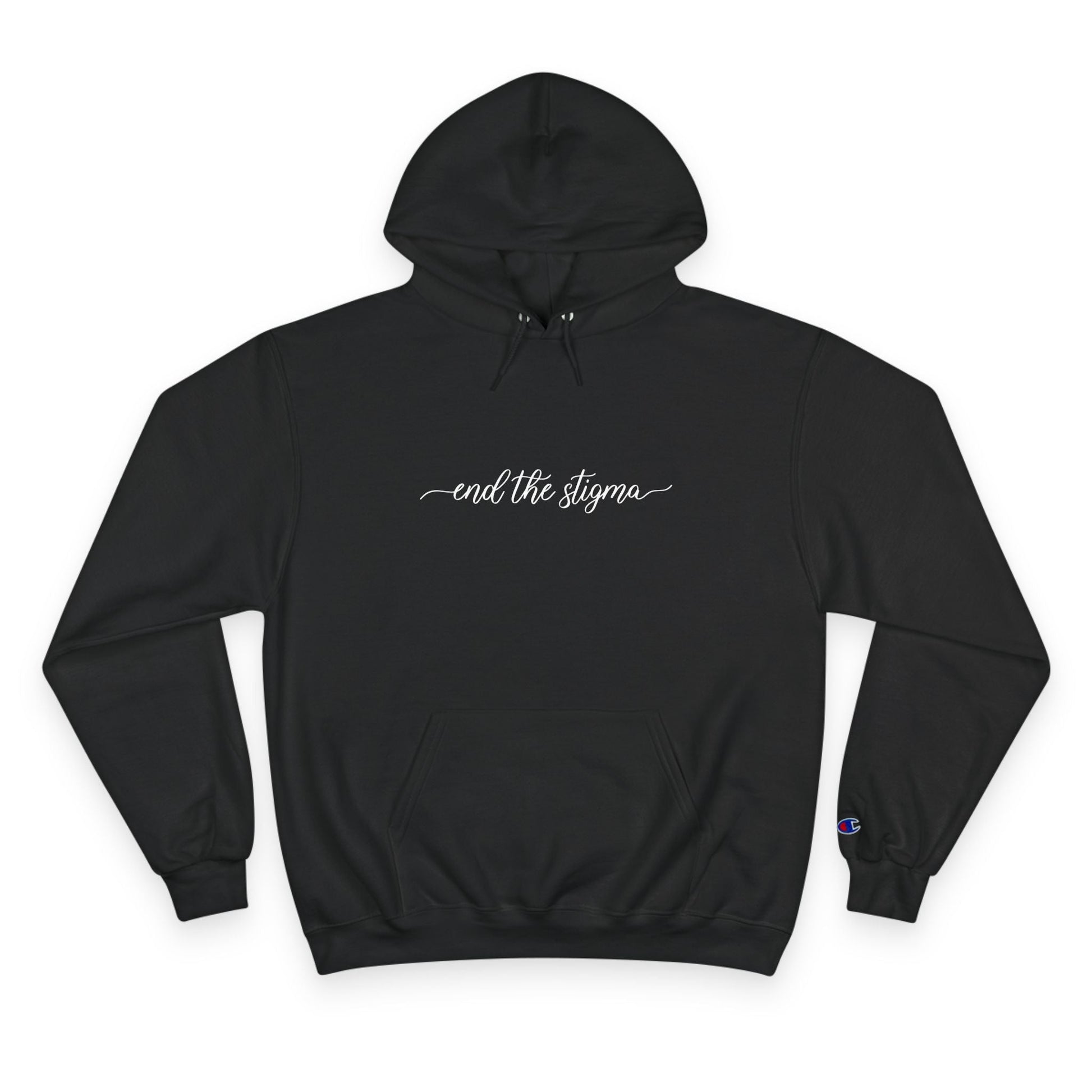 End the Stigma Champion Hoodie Printify
