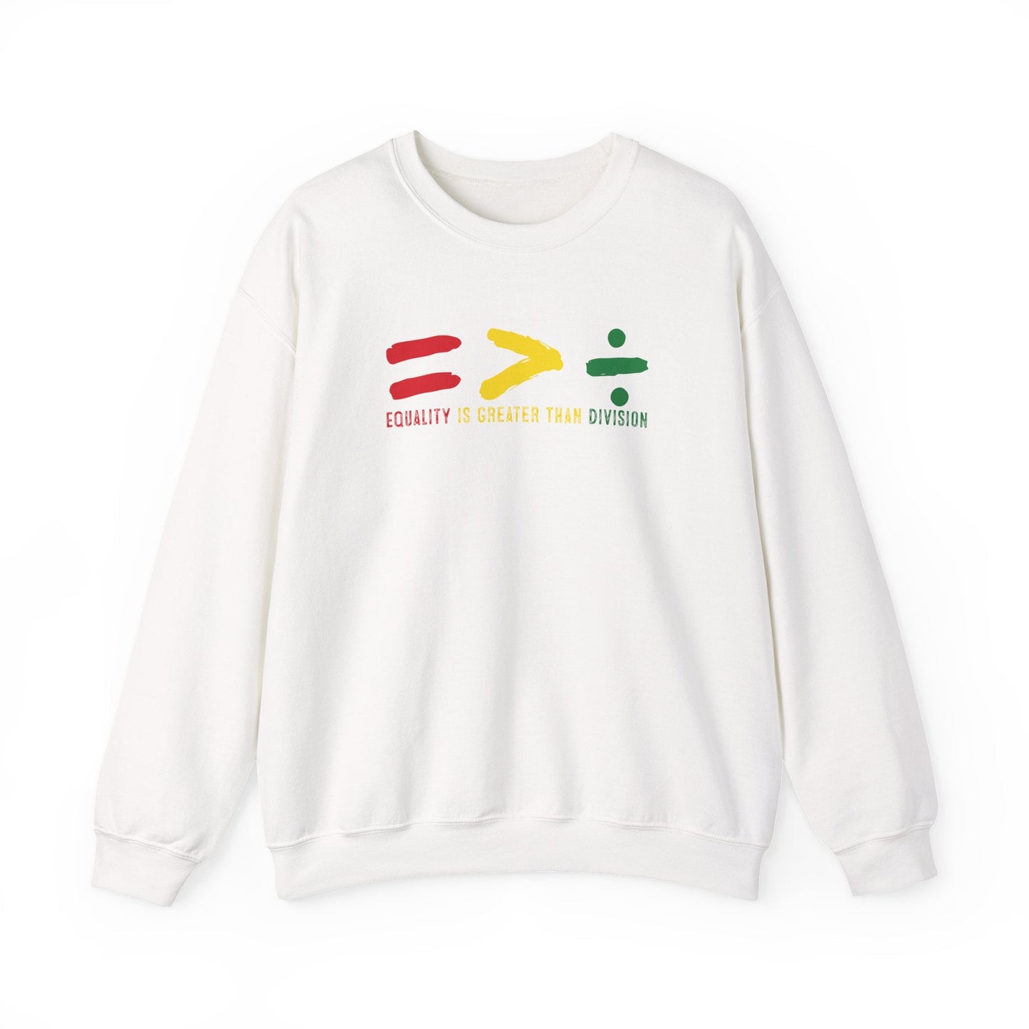 Equality > Division Crewneck Printify